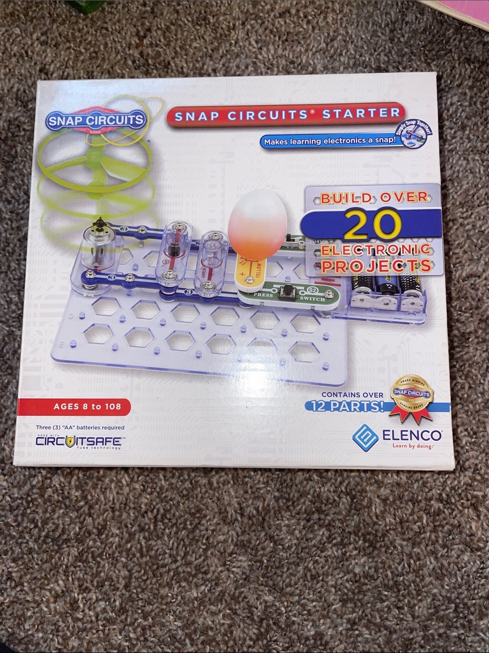 Snap circuits starter Kit - Blue and White